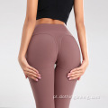 Esporte Ginásio Leggings Mulheres De Cintura Alta